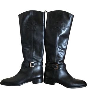 Black Tory Burch Boots Size 8